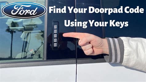 ford v6 keyless entry code